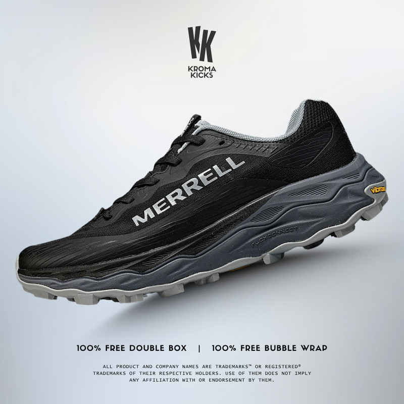 Merrel Agility Peak 6 Trail Running Shoes Black Grey J00003315 (Size 39-45)