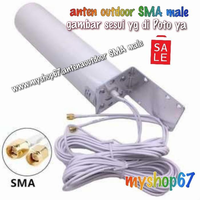 Antena Modem Huawei 3G/4G Outdoor Konektor Sma Male