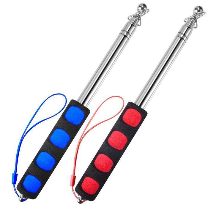 2m Tiang Bendera Tour Leader Tongkat Tour Leader Portable Tongkat Bendera Lipat Tiang Bendera