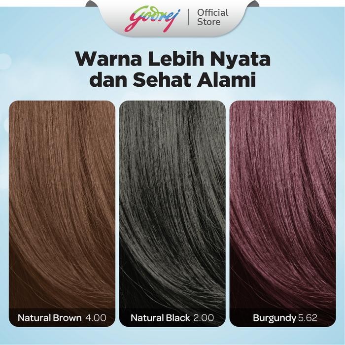 PROMO NYU Henna Shampoo Hair Colour - Sampo Pewarna Rambut - Burgundy
