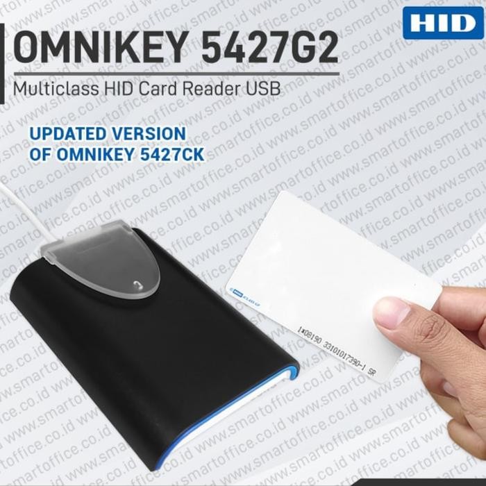 Stok Terbatas Hid Omnikey 5427Ck / 5427 Ck Gen 2 G2 Rfid Nfc Smart Card Reader Terlariss 