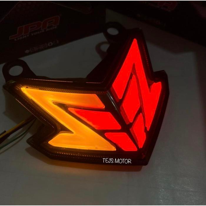 Jpa Lampu Stop Kawasaki Z800 Stoplamp Belakang 3In1 Z800 Jpa