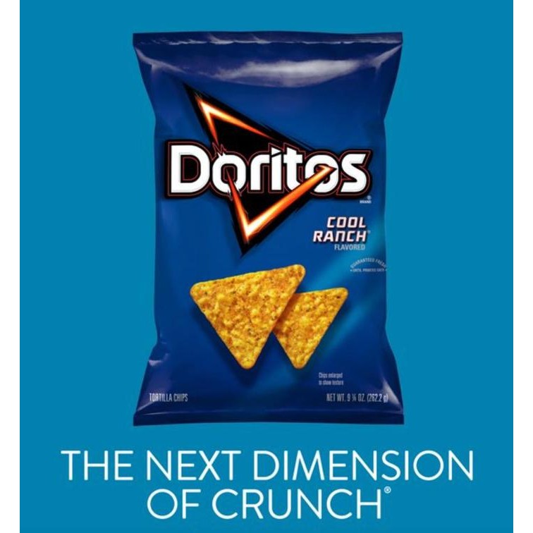 

DORITOS NACHO TORTILLA CHIPS PRODUCT OF USA