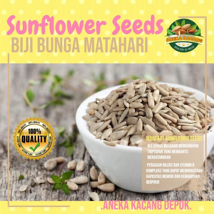 

DISKON Sunflower Seed 25 Kg Kuaci Biji Bunga Matahari Kupas READY STOCK