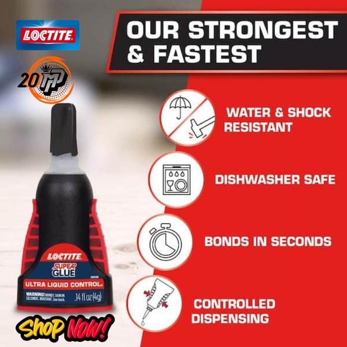 

LOCTITE SUPER GLUE ULTRA LIQUID CONTROL LEM SUPER USA