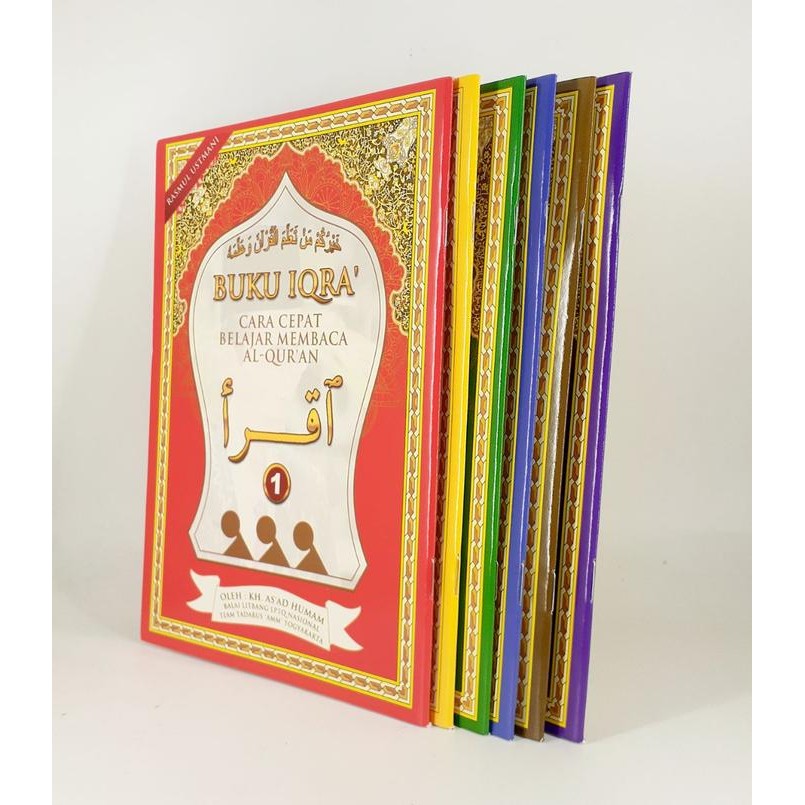 

SIAPKIRIM BUKU IQRA RASMUL USTMANI PERJILID 1-6 READY STOCK