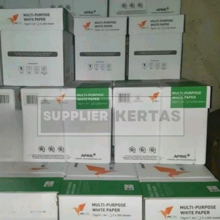 

Kertas HVS 75gr uk A4/F4 isi 500 lbr / Kertas fotocopy / kertas office