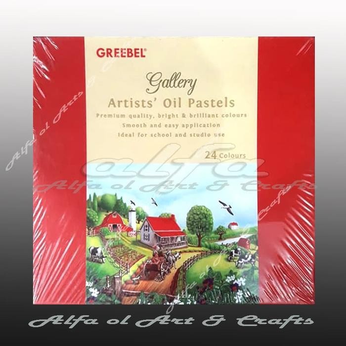 

Pilihan- Crayon Greebel Artists 24 - Artist Oil Pastels - Oil Pastel 24C