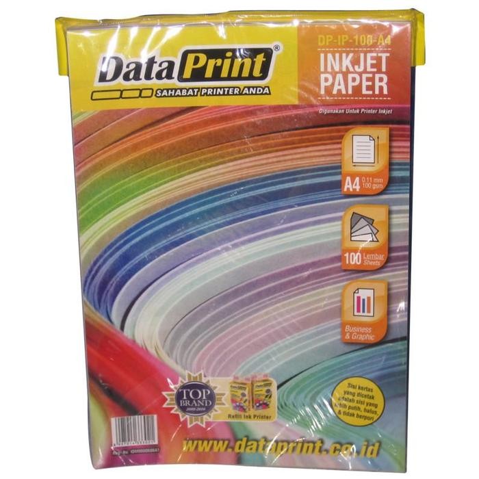

Pilihan- Data Print Inkjet Paper A4 100 Gram - Dp Ip 100 A4