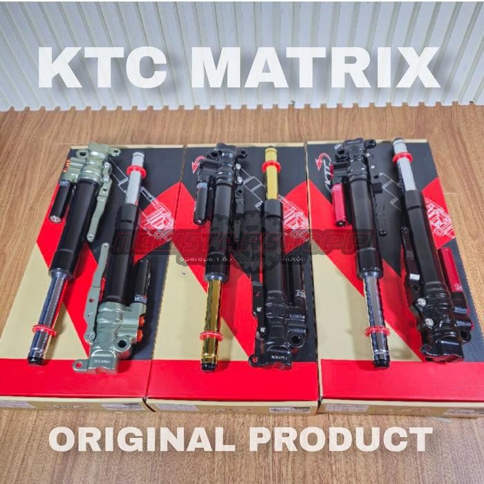 Shockbreaker Skok Shock depan KTC Matrix Vario 110 125 150 Beat Karbu FI Scoopy Genio KTC Racing