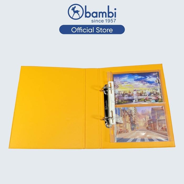 

Bambi Ring Binder A6 2 Ring Type D All Color Jumbo Size 30 mm Original