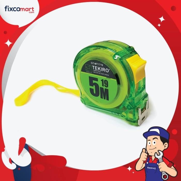 Tekiro Meteran Transparan 5 m / Tekiro Meteran 5 m