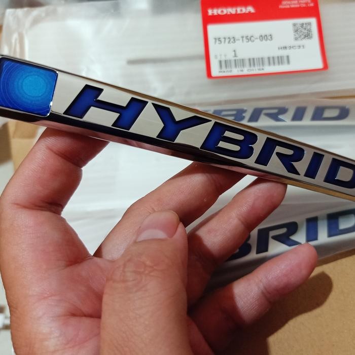 Emblem Hybrid Ori Honda Jazz Gk5