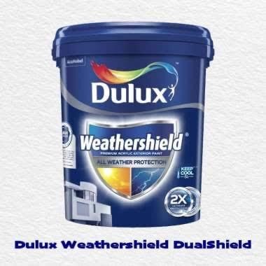 Dulux Weathershield Pro Brilliant White 2,5L Gallon cat tembok Dulux