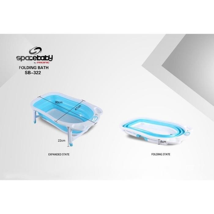 Bak Mandi Lipat Bayi Space Baby SB 322 Sb-322 (SK)