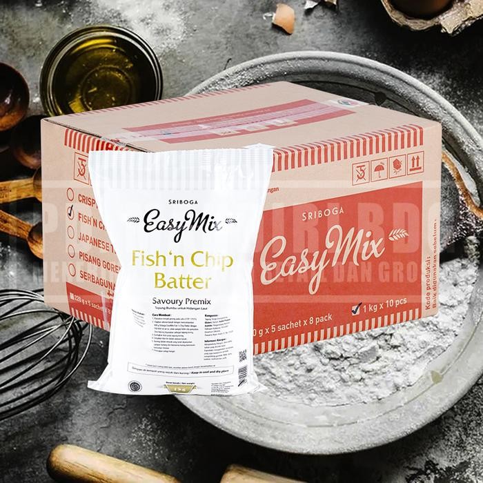 

Pilihan- Easy Mix Fish N Chip Batter 1 Kg