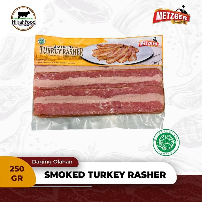 Pilihan- Metzger Smoked Turkey Rasher Daging Ayam Kalkun Asap