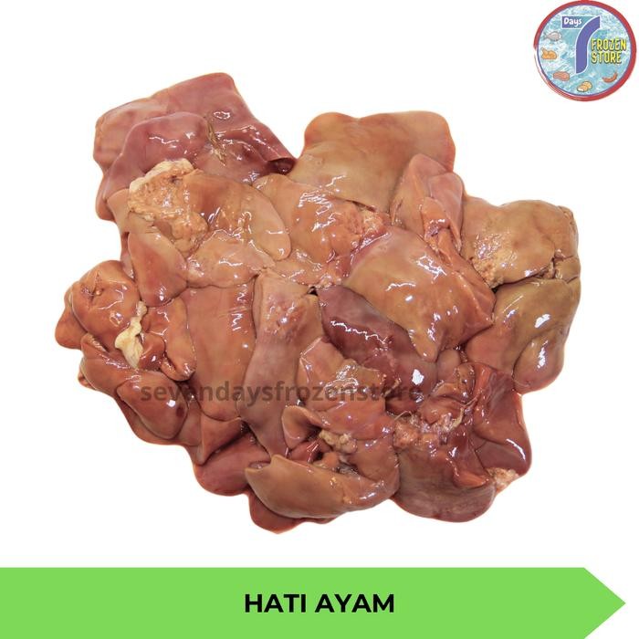 

Pilihan- Hati Ayam Beku Frozen Kemasan 800-900 Gr