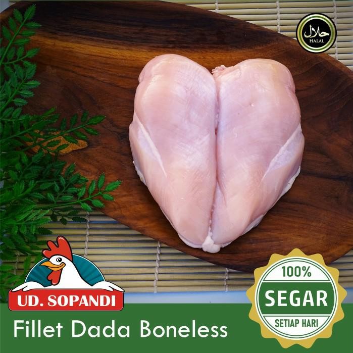 

Pilihan- Fillet Dada Ayam Boneless Segar