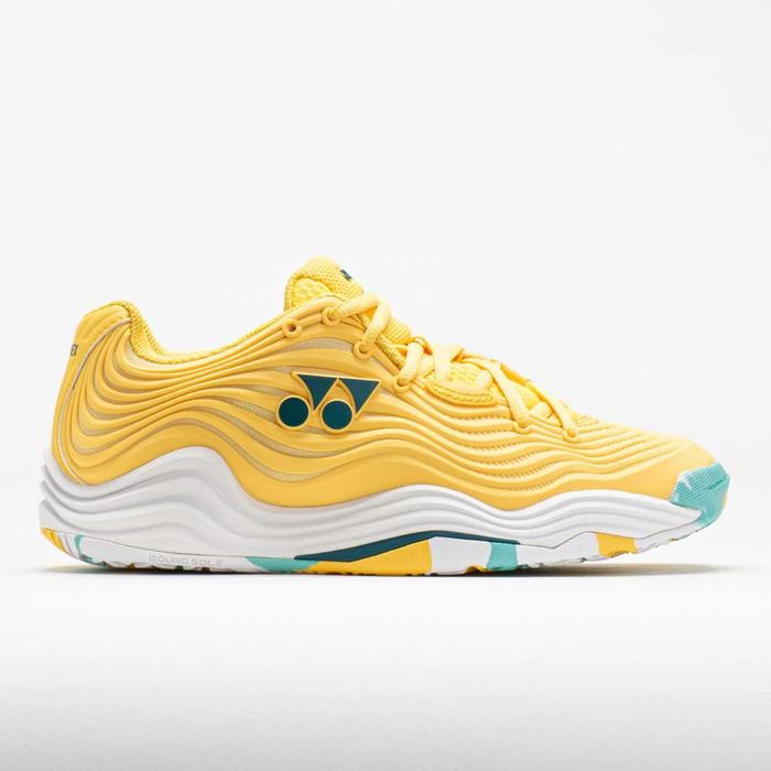 Terbaik Sepatu Tenis Yonex Fusion Rev 5 Soft Yellow Yonex Fusionrev 5 Yellow Women Original 100% Ori