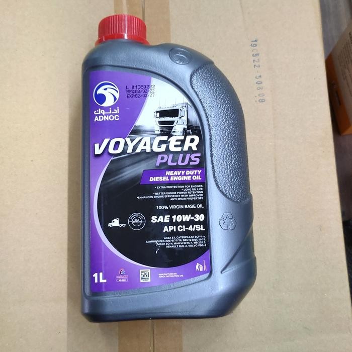 Jual Oli Adnoc Voyager Plus 10W-30 Diesel 1 Liter