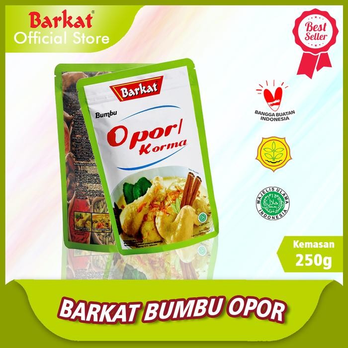 

Stok Baru Bumbu Masak Opor / Korma Barkat 250 gram Harga 1 pcs Sejak 1939