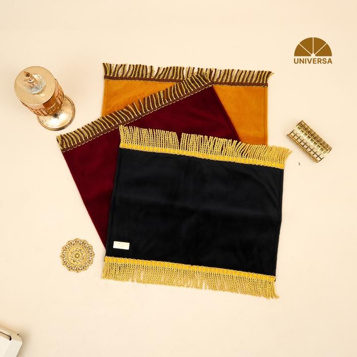 Sajadah Kepala Universa (S) - Sajadah Muka Sajadah Travel Sajadah Bulu Polos Premium Anti Slip