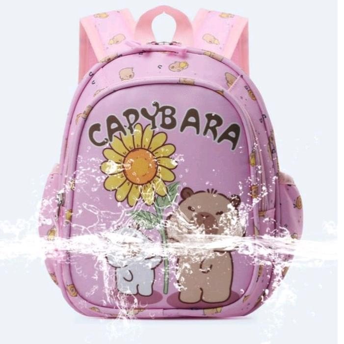 

Yipie - Tas Ransel Sekolah Anak PAUD TK Motif Capybara/Ransel Anak Sekolah Kapibara Lucu Imut Anti