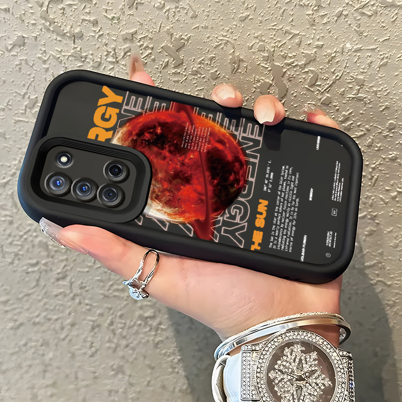 Casing Hp OPPO A52 OPPO A72 OPPO A92 Case Softcase Kesing ponsel Mars Ungu pola Casing silikon Canti