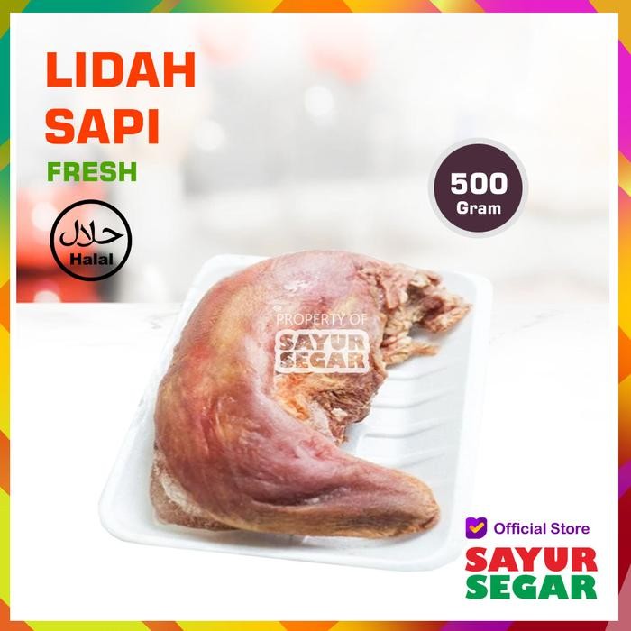 Pilihan- Lidah Sapi [500G] Frozen Fresh Halal