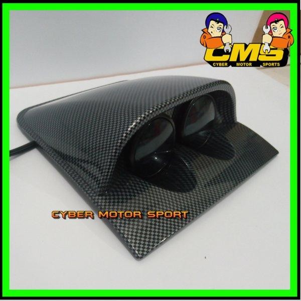 Indikator dashboard mobil universal digital. racing mobil volt meter.