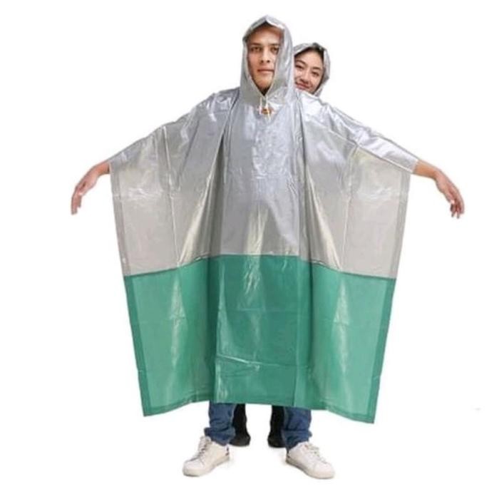 JAS HUJAN PONCO 2 KEPALA JAS HUJAN PONCO 2 LENGAN JAS HUJAN ELMONDO