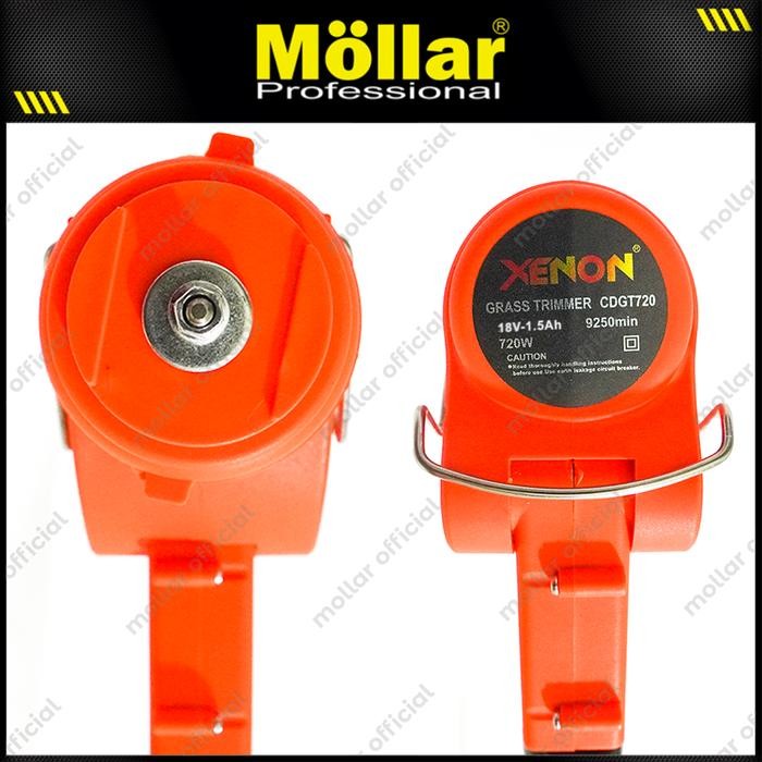 XENON CDGT720 Mesin Potong Rumput 18V Cordless Grass Cutter Trimmer