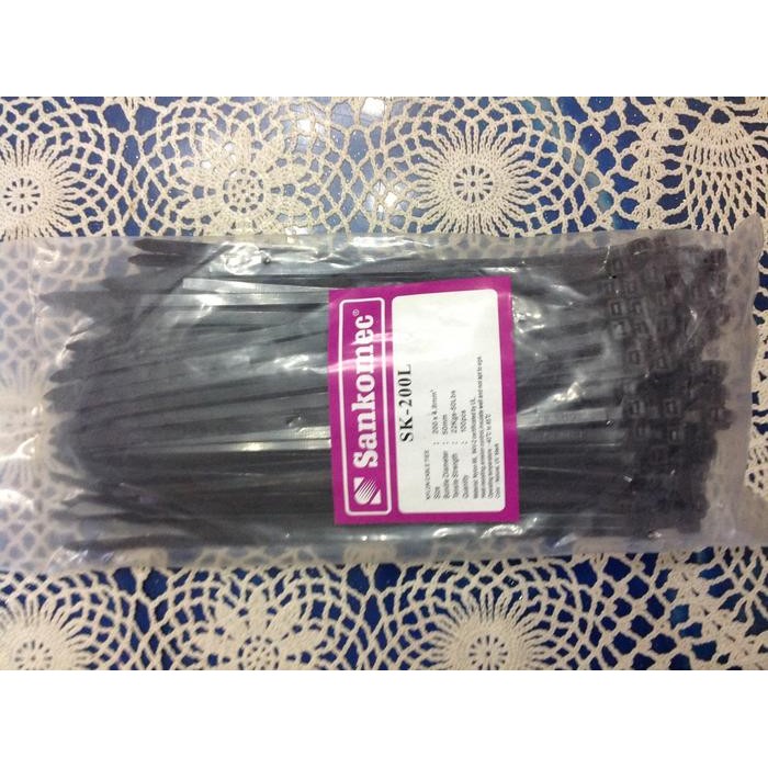 

OJ Kabel Ties Sancomec Hitam SK-200L (200 mm / 20 cm)