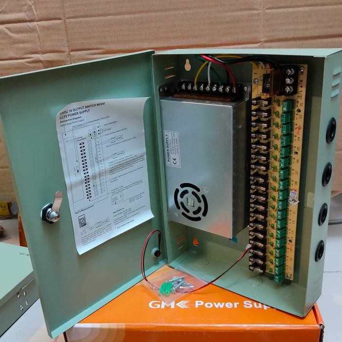 Limited Power Supply 20A 12V Box Power Supply 12V 20A Box Power Supply Cctv Terlariss 