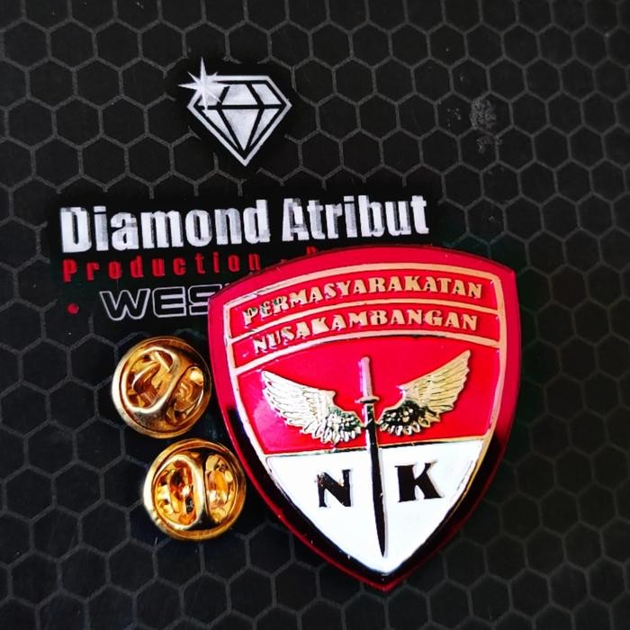 ORIGINAL pin lapas Nusakambangan ( pin NK ) Mewah murah READY STOCK