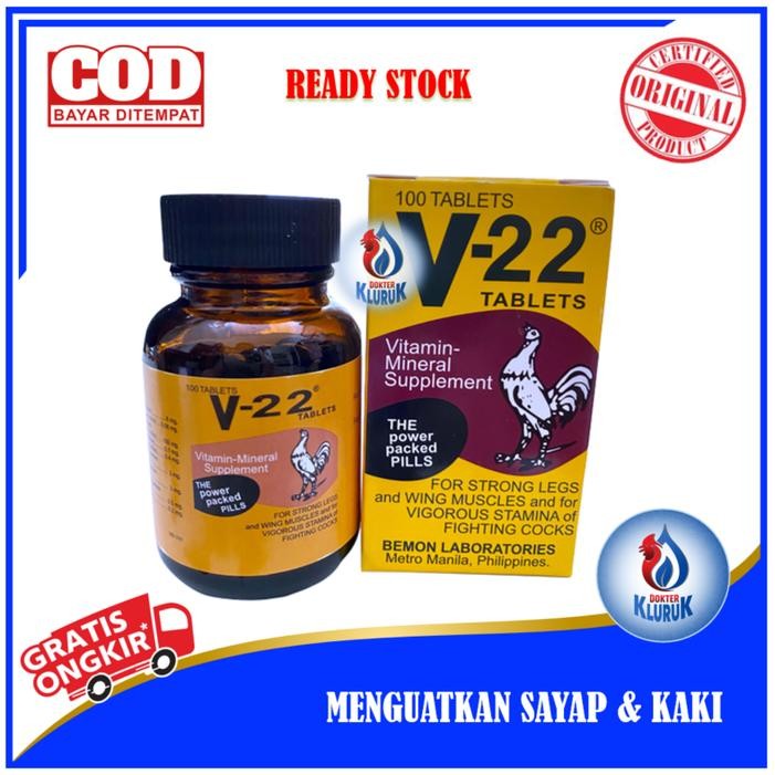 V22 Vitamin Obat Ayam ( Bemon )