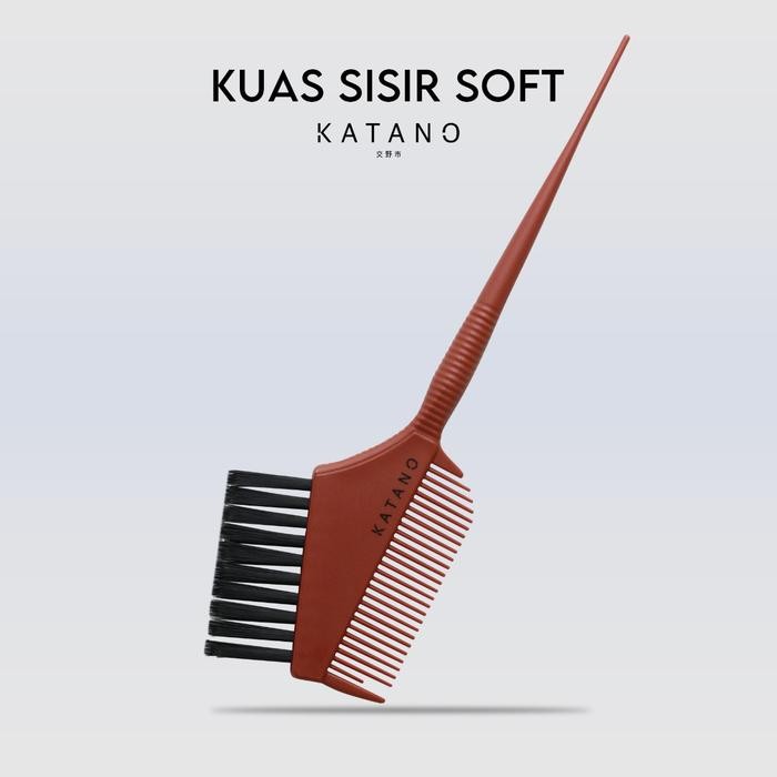 KUAS SISIR SOFT PREMIUM KATANO - SISIR CAT RAMBUT - SISIR CAT KUAS
