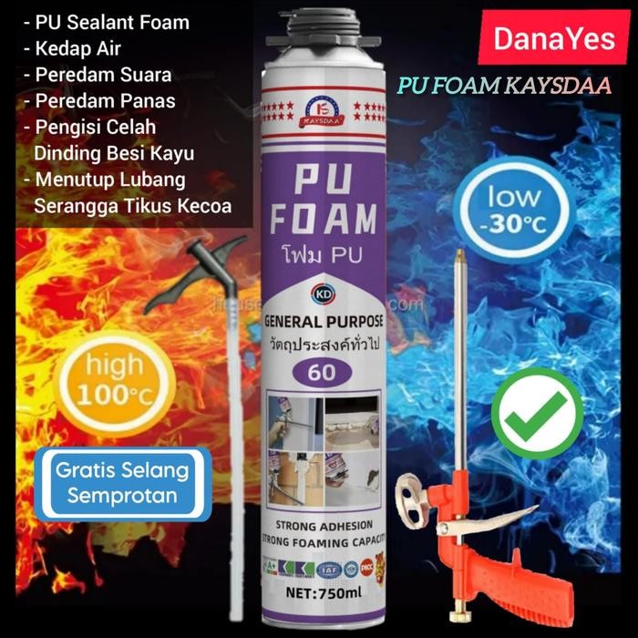 PU Sealant Foam Spray PU Busa Foam Sealant Polyurethane Foam PU Foam