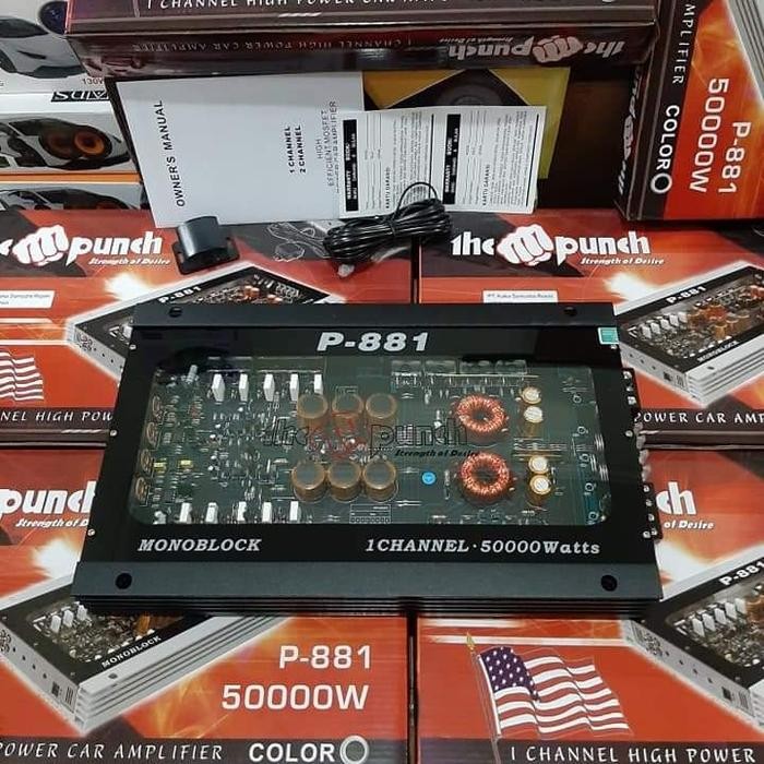Ready Power Monoblok The punch P 881 Amplifier Monoblock The Punch 881