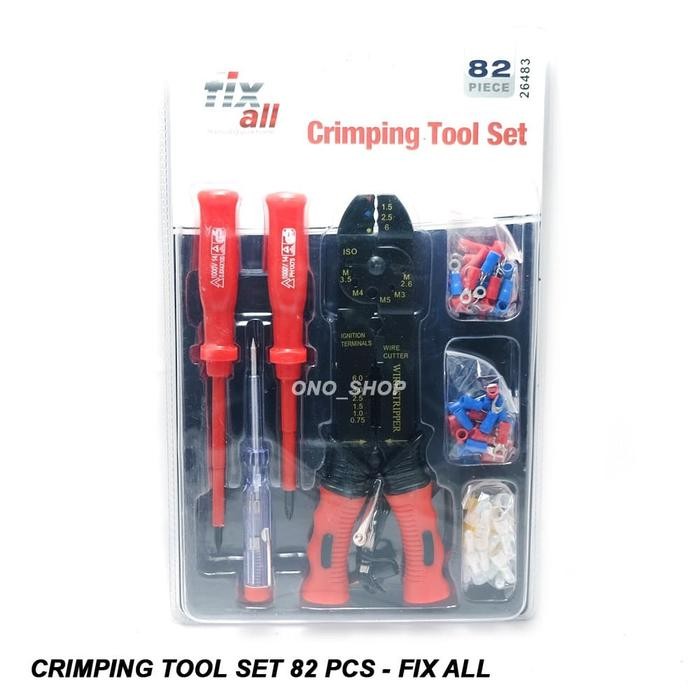 Crimping Tool Set 82 Pcs - Fix all