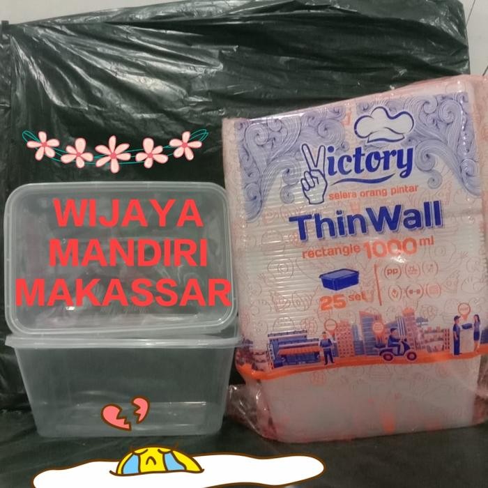 THINWALL VICTORY RECTANGLE 1000 ML