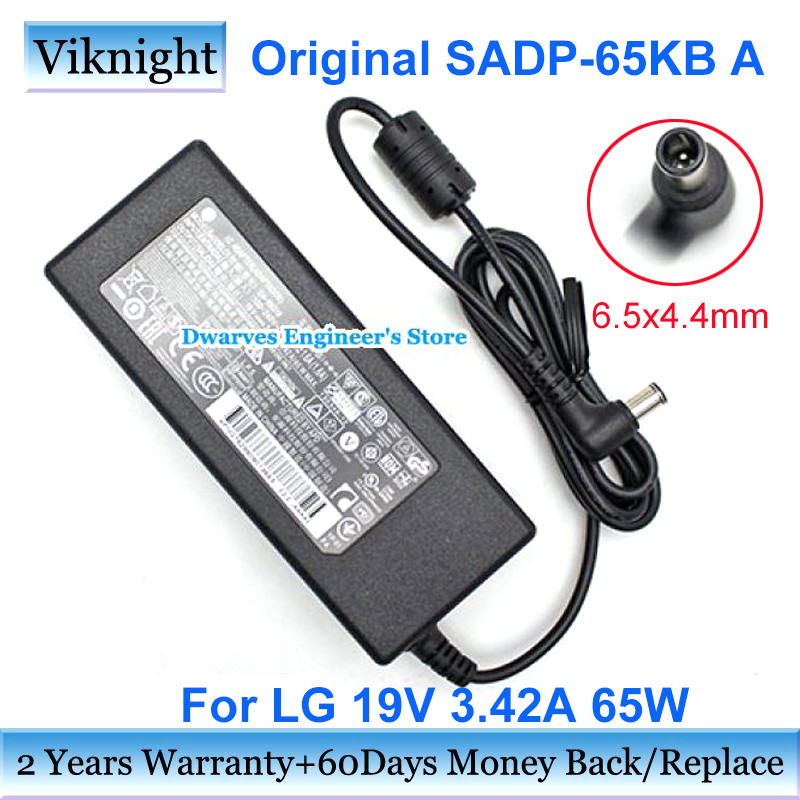 19V 3.42A PA-1650-68 PSAB-L206A PA-1650-43 For LG LCD MONITOR