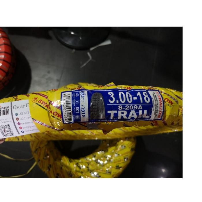 Ban Luar Swallow Ukuran 300 -18 Trail