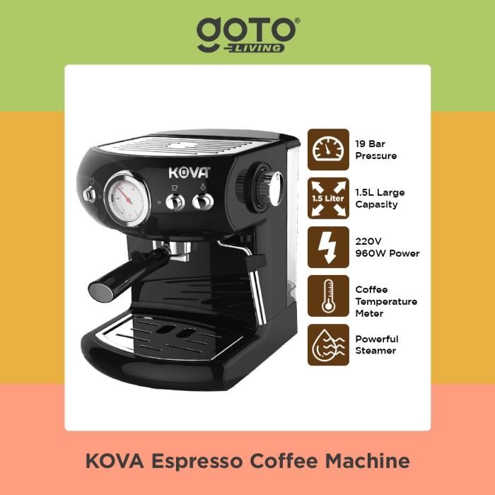 Kova Mesin Pembuat Kopi Coffee Espresso Maker