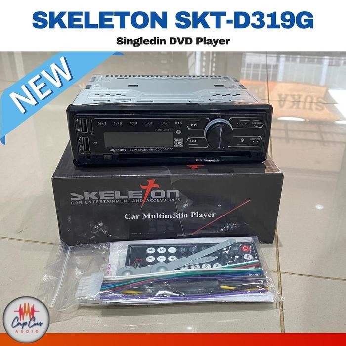 SINGLEDIN DVD SKELETON SKT-D319