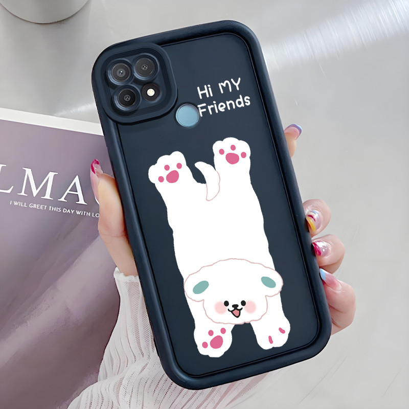 Casing Hp untuk OPPO A15 A15s A35 4G Case Hp Silikon soft shell Softcase Kasing Kesing Cesing Casing