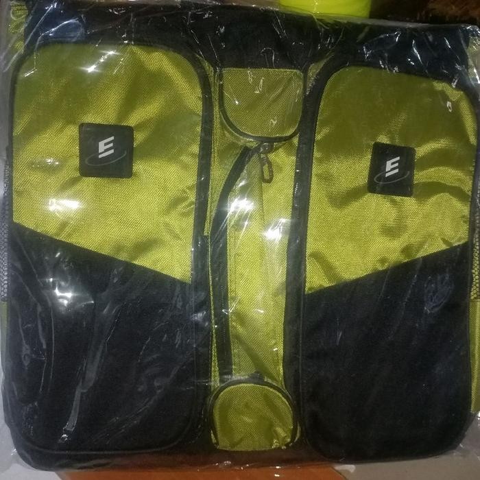 fb17- New Tas Layangan Elvana//Hitam Hijau