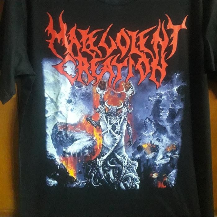 Kaos Malevolent Creation - The Ten Commandments 2 size L luar best seller
