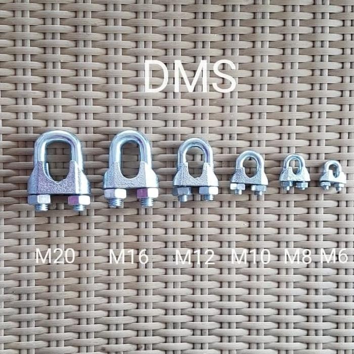 Rds - Klem Sling / Klem Seling / Kuku Macan M6 / 6Mm ( 1/4" )